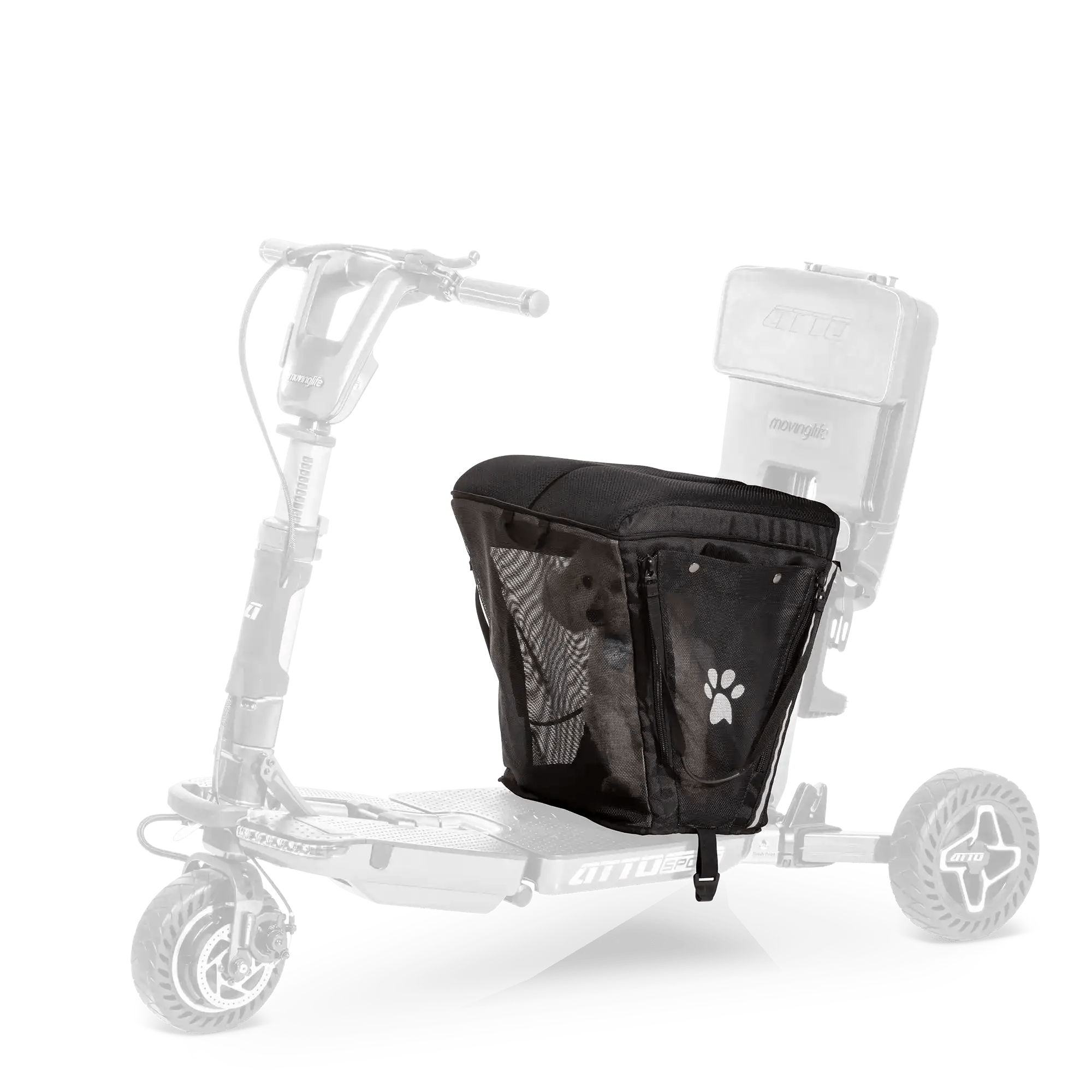 Pet Carrier & Cushion Black