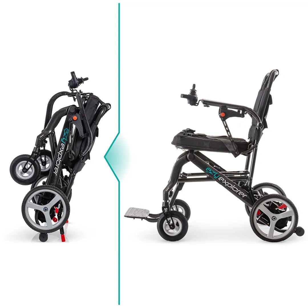 EZY EXPLORER Ultra-Light Folding Power Wheelchair – Movinglife US EZY EXPLORER Ultra-Light Folding Power Wheelchair – Movinglife US