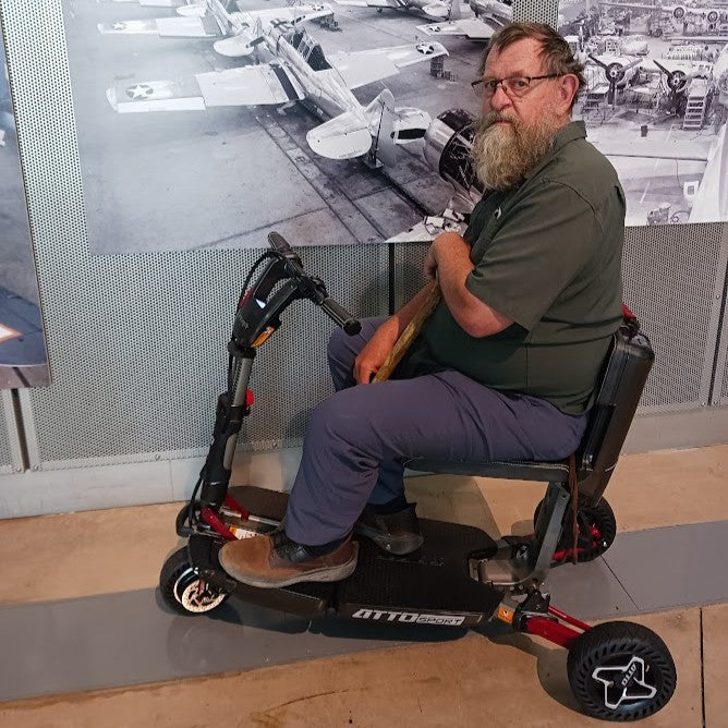 How the ATTO Folding Mobility Scooter Transformed My Travels – A Personal Journey