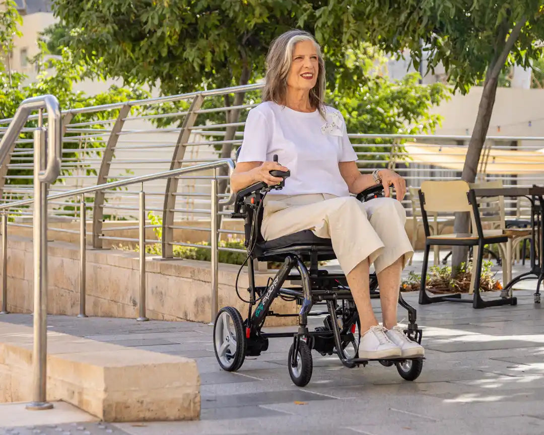 EZY EXPLORER: The Ultimate Folding Power Wheelchair for Freedom and Convenience