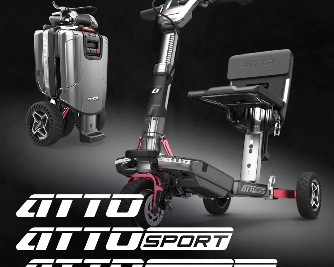 The Best Portable Mobility Scooter for Tall Users: Meet the ATTO and ATTO Sport