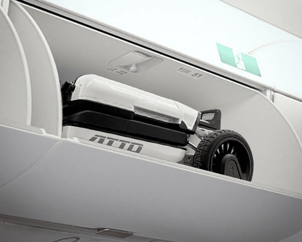 scooter fits airplane