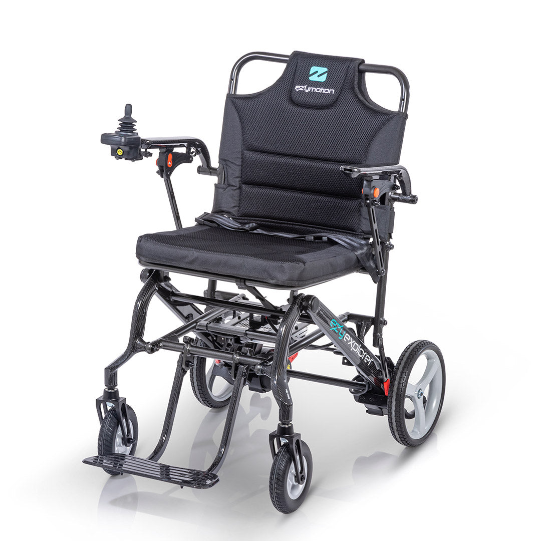 Mini Explorer Riding Chair EZY EXPLORER Ultra-Light Folding Power Wheel Chair - Movinglife US