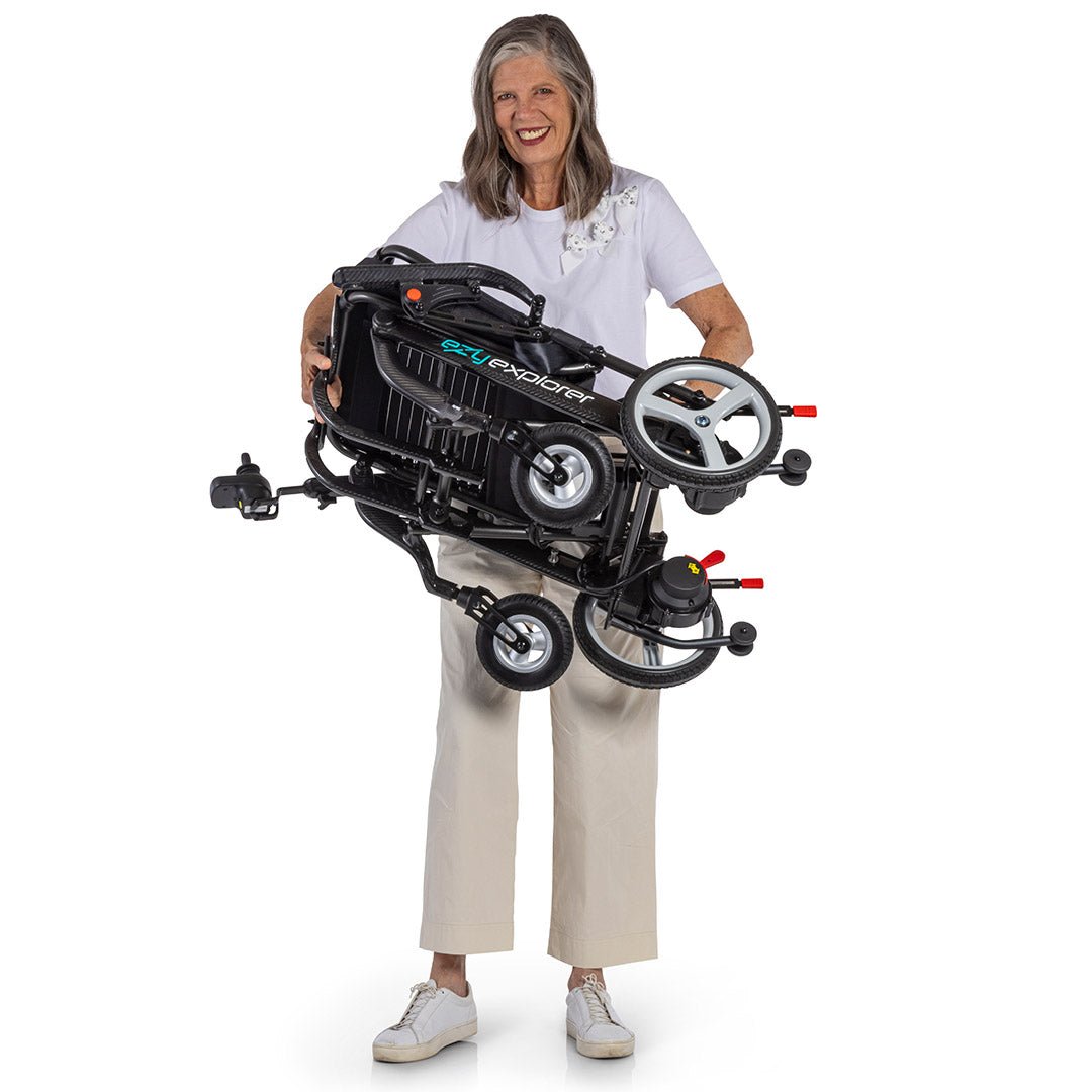 EZY EXPLORER Ultra-Light Folding Power Wheelchair