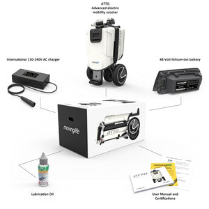 atto advance electric mobility scooter 