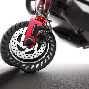 Atto foldable mobility scooter Shock-absorbing airless NPT tires
