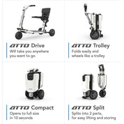 Open Box ATTO Mobility Scooter
